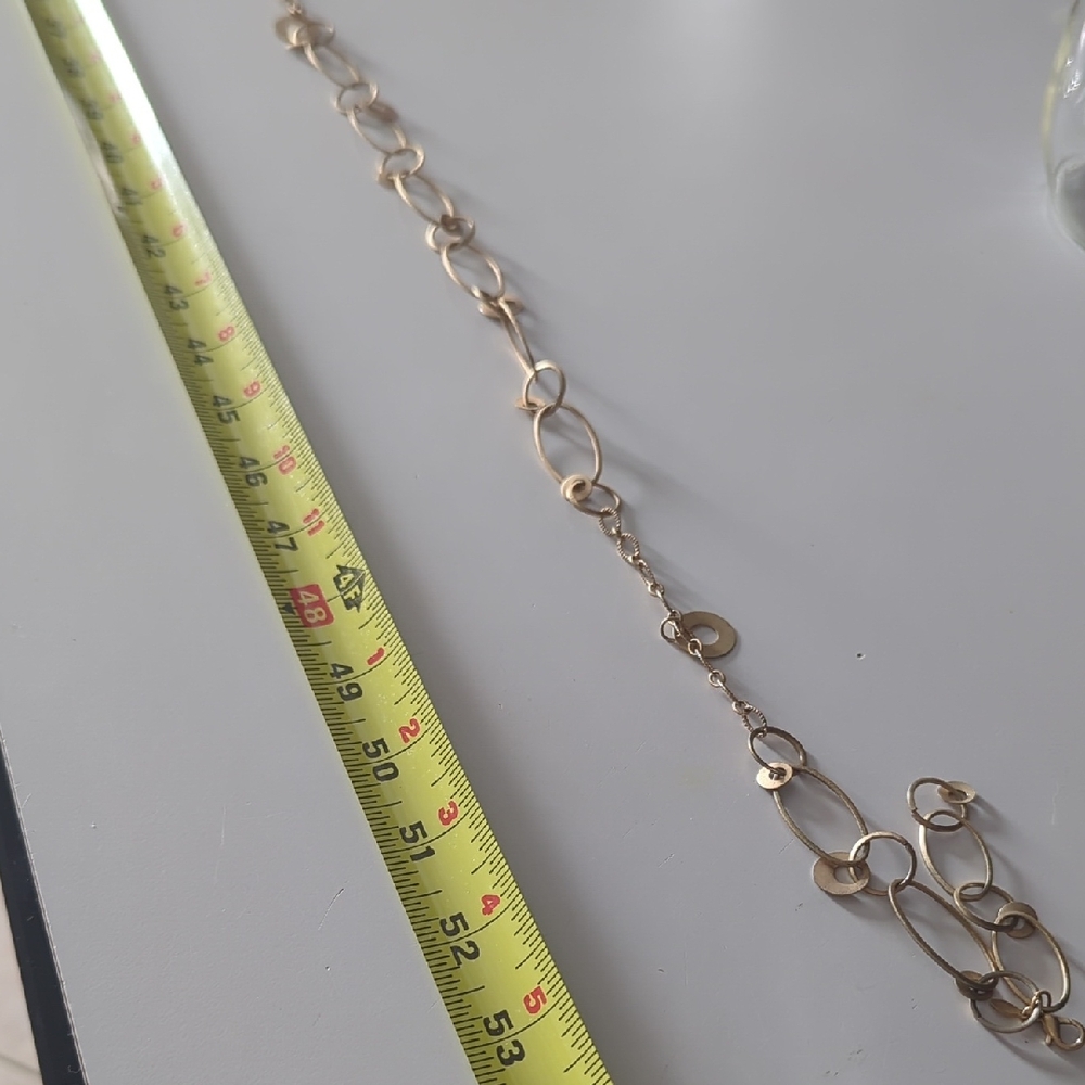 Elegant Gold Chain Link Necklace